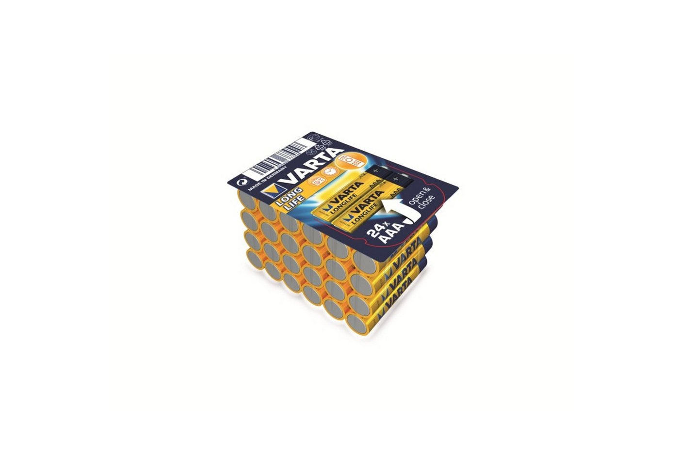 VARTA VARTA Micro-Batterieset LONGLIFE, 24 Stück Batterie VARTA VARTA Micro-Batterieset LONGLIFE, 24 Stück Batterie von VARTA