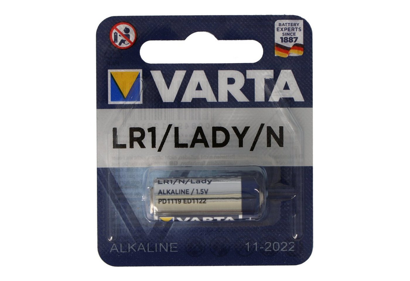 VARTA Varta 4001 High Energy LR1 / 522 / N / AM5 Batterie, (1,5 V) von VARTA