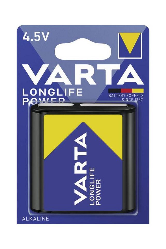 VARTA Varta 4912 LONGLIFE Power 4,5V Batterien Batterie von VARTA
