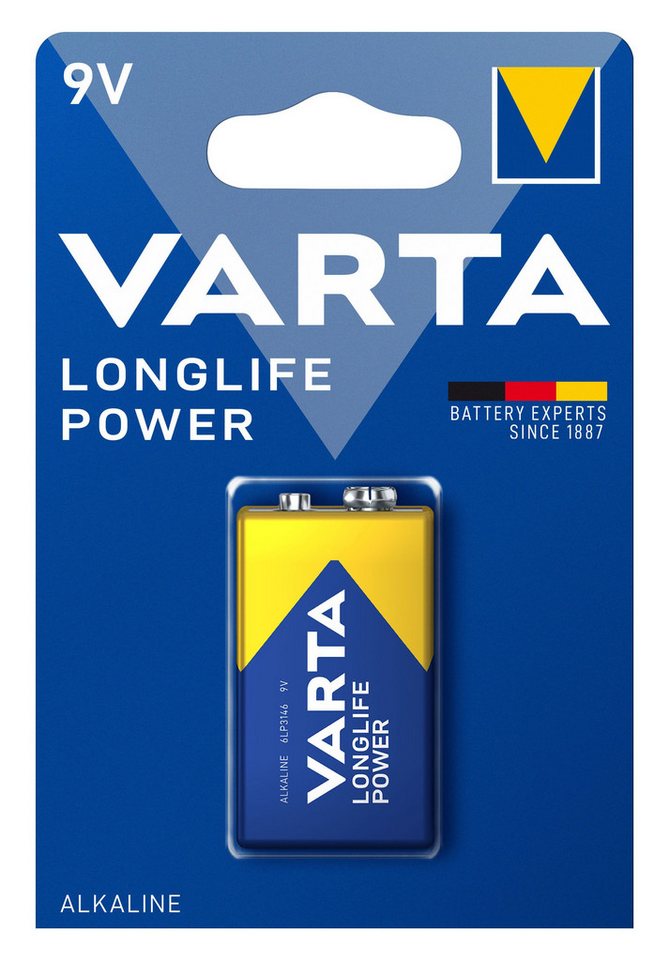 VARTA Varta 4922 Batterie 9 Volt Block Batterie VARTA Varta 4922 Batterie 9 Volt Block Batterie von VARTA