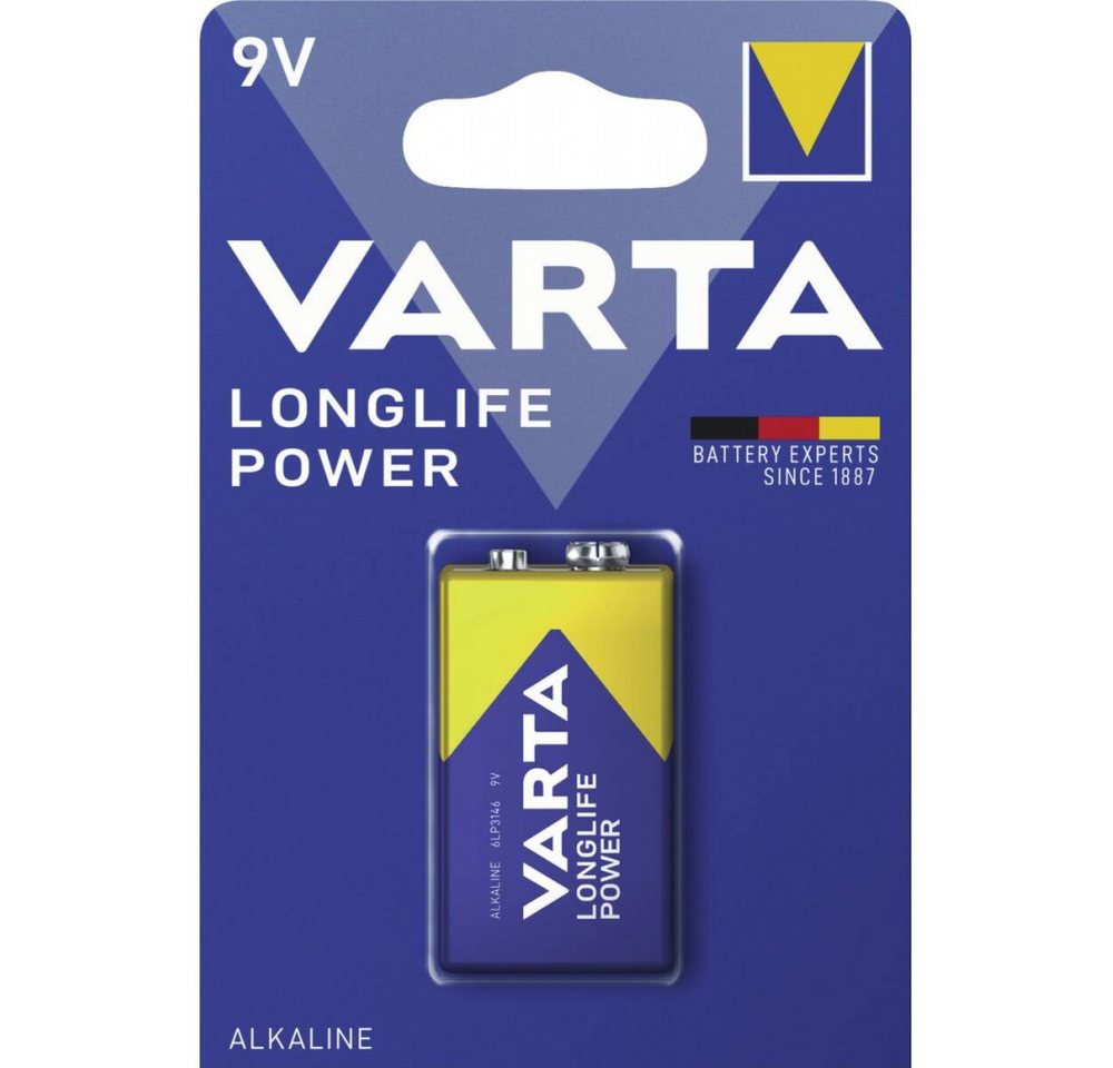 VARTA Varta 4922 High Energy E-Block Batterie. Akku Varta 4922 High Energy E-Block (9 V V), Hohe Energiedichte, ideal für Geräte mit hohem Verbrauch von VARTA