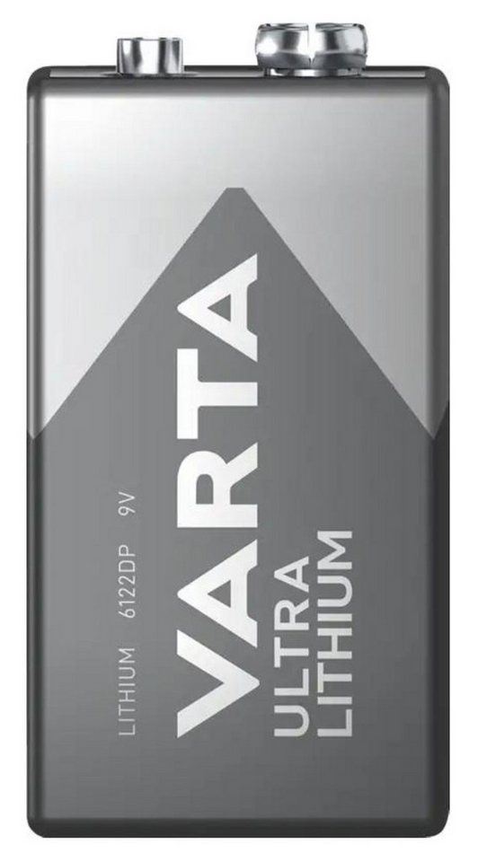 VARTA Varta 6122 Ultra Lithium 9V Batterien Batterie VARTA Varta 6122 Ultra Lithium 9V Batterien Batterie von VARTA