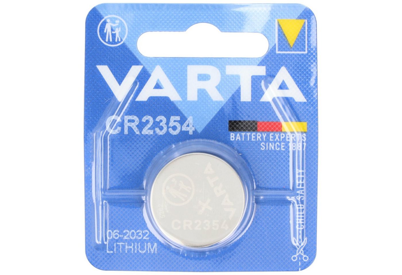VARTA Varta Batterie Lithium, Knopfzelle, CR2354, 3V Electronics, Retail Bl Knopfzelle von VARTA