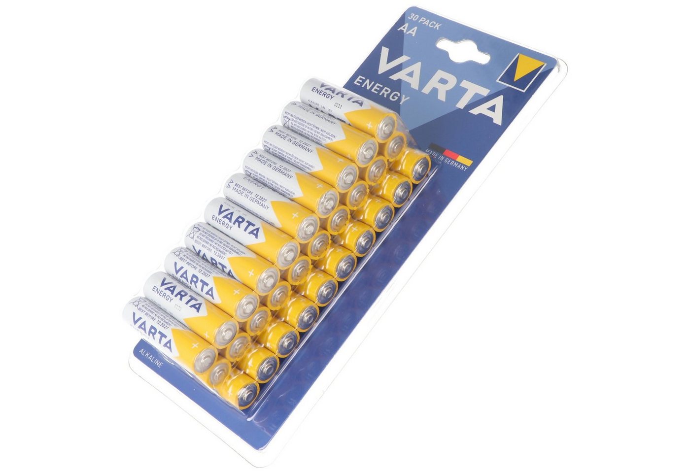 VARTA Varta Energy Batterie Alkaline, Mignon, AA, LR06, 1.5V 30er Pack Batterie, (1,5 V) von VARTA