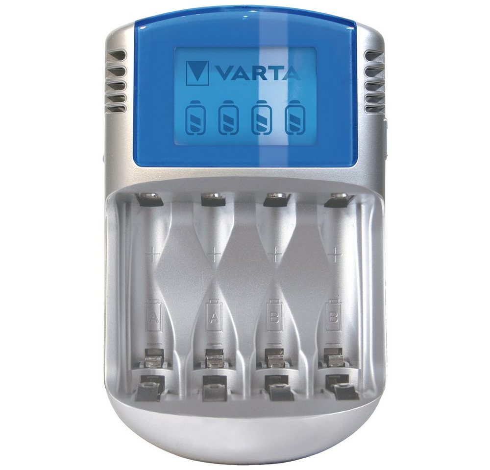 VARTA Varta LCD Charger 12V&USB Rundzellen-Ladegerät NiMH Micro (AAA), Migno Rundzellen-Lader von VARTA