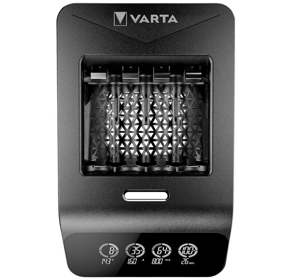 VARTA Varta LCD Ultra Fast Ch.+ 4x 56706 Rundzellen-Ladegerät NiMH Micro (AA Rundzellen-Lader VARTA Varta LCD Ultra Fast Ch.+ 4x 56706 Rundzellen-Ladegerät NiMH Micro (AA Rundzellen-Lader von VARTA