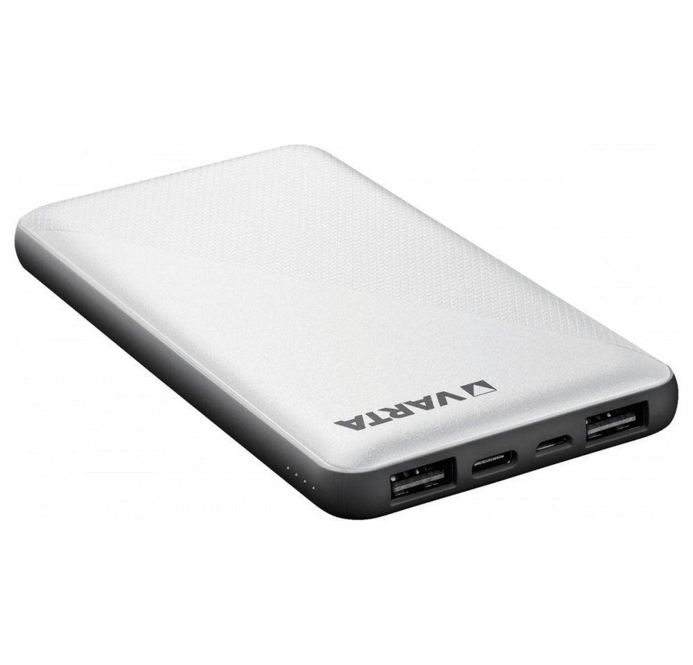 VARTA Varta Power Bank Energy 10000 - Power Bank Elektro-Kabel, Micro USB, USB A, USB Type C, Schnelles Laden mit USB-C und Passthrough Charging VARTA Varta Power Bank Energy 10000 - Power Bank Elektro-Kabel, Micro USB, USB A, USB Type C, Schnelles Laden mit USB-C und Passthrough Charging von VARTA
