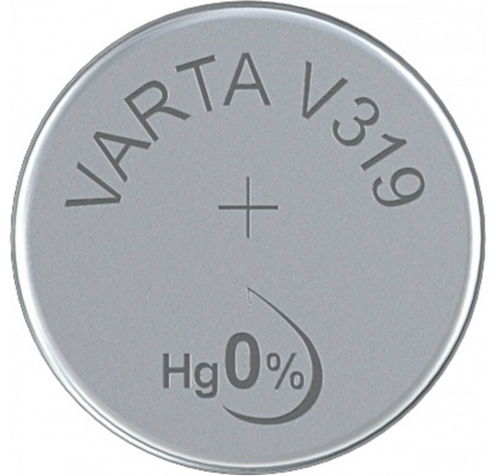 VARTA Varta V 319 Knopfzellen-Batterie Uhrenradio (Knopfzellen-Batterie für Uhren) von VARTA
