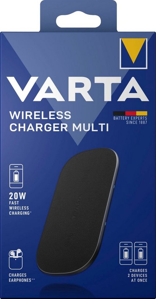 VARTA Wireless Charger Multi Batterie-Ladegerät von VARTA