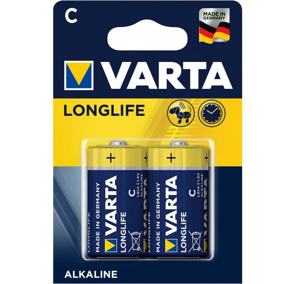 VARTA varta longlife c 2er blister Batterie. Batterie, (1,5V V) von VARTA