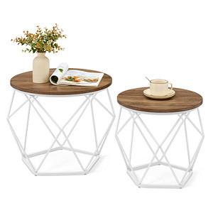 VASAGLE Couchtische-Set braun von VASAGLE