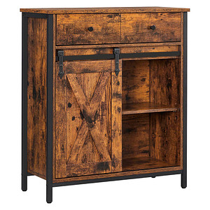 VASAGLE Sideboard, LSC100B01 braun 70,0 x 30,0 x 80,0 cm von VASAGLE