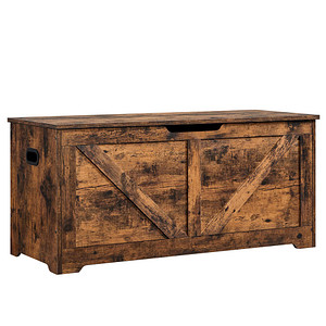 VASAGLE Sitztruhe LSB060T01 braun Holz 100,0 cm von VASAGLE
