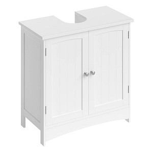 VASAGLE Waschtischunterschrank ohne Waschbecken BBC01WT weiß 60,0 x 30,0 x 60,0 cm von VASAGLE
