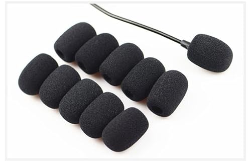 10 Stück Schwarz Schaumstoff Mini Mikrofon Headset Windschutz Scheibe Kopfhörer Mic Abdeckungen Kleine Größe Weich Schwamm Mikrofon Windschutz Bildschirme Schutz für Lavalier & 10 Stück Schwarz Schaumstoff Mini Mikrofon Headset Windschutz Scheibe Kopfhörer Mic Abdeckungen Kleine Größe Weich Schwamm Mikrofon Windschutz Bildschirme Schutz für Lavalier & von VASANA