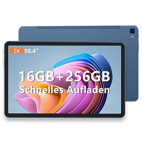 VASOUN 10.4 Zoll Tablet TAB 14 Android 11 Tablet PC mit 256 GB Speicher, 16 GB(8GB + 8 Erweitert) RAM & Octa-core Prozessor, 5G WiFi, 2000 x1200 FHD IPS Bildschirm, Bluetooth, Thin Tablet, Blau von VASOUN