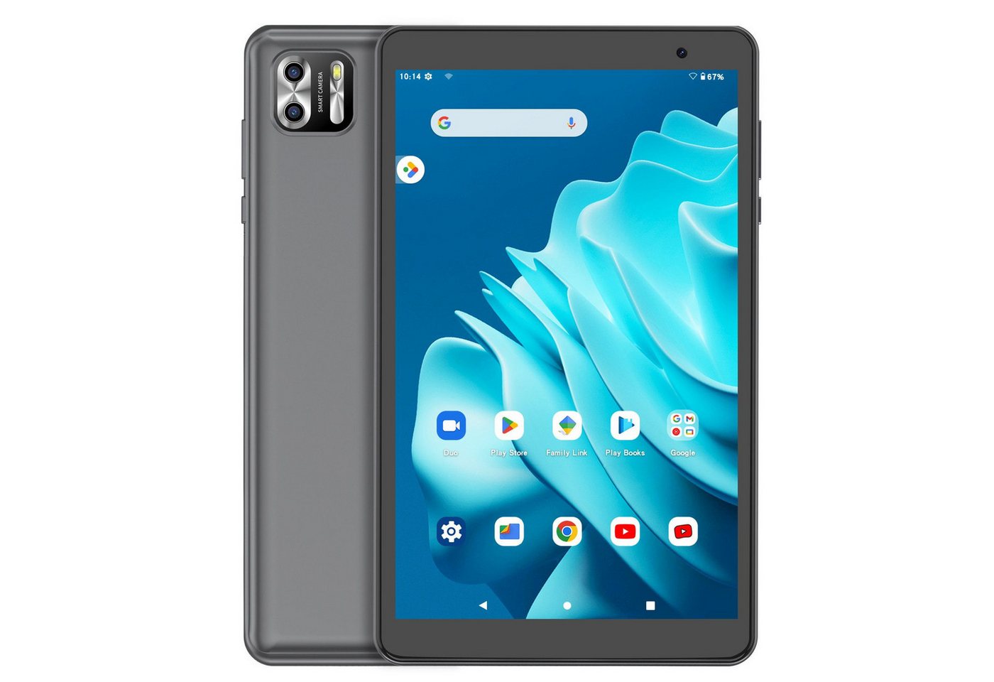 VASOUN TAB 8 PRO Kids, 5000 mAh Akku, 8GB RAM+64GB ROM Tablet (8", Android 13, 2MP+8MP, Wi-Fi 5G, BT 5.2, 1280 x 800 HD-Auflösung) von VASOUN