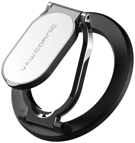 VAWcornic Doppelseitiger magnetischer Telefonringhalter, 2 Richtungen drehbarer Telefongriff, Telefonständer für MagSafe-Autohalterung, kompatibel mit der MagSafe-Serie, Anderen Telefonen und Hüllen VAWcornic Doppelseitiger magnetischer Telefonringhalter, 2 Richtungen drehbarer Telefongriff, Telefonständer für MagSafe-Autohalterung, kompatibel mit der MagSafe-Serie, Anderen Telefonen und Hüllen von VAWcornic