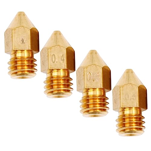 VAYEODEYU 3D-Drucker-Düsen, 24-teiliges 3D-Drucker-Extruderdüsen-Set aus Messing, Düsen for 1,75 mm Filament(M) von VAYEODEYU
