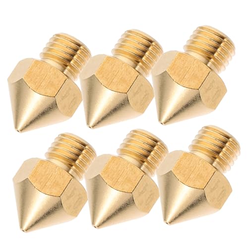 VAYEODEYU 3D-Drucker-Düsen, 3D-Drucker-Extruderdüsen, 3D-Drucker-Messingdüsensatz, 1,75 mm Gewinde, 6 Stück VAYEODEYU 3D-Drucker-Düsen, 3D-Drucker-Extruderdüsen, 3D-Drucker-Messingdüsensatz, 1,75 mm Gewinde, 6 Stück von VAYEODEYU