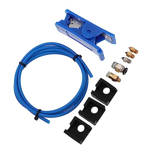 VAYEODEYU 3D-Drucker-Düsen, Düse Extruder Kit ersetzen 3D-Drucker PTFE-Rohr Silikonhülle Extruderdüse PTFE-Rohr VAYEODEYU 3D-Drucker-Düsen, Düse Extruder Kit ersetzen 3D-Drucker PTFE-Rohr Silikonhülle Extruderdüse PTFE-Rohr von VAYEODEYU