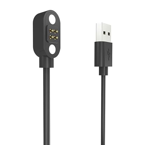 4-poliges Ladekabel, magnetisches Knochenleitungs-Kopfhörer-Ladekabel, passend für Yuans X18Pro/X18/X7, Xiaoyou X7/Y6/Y9, NANK Runner Pro, Schwarz, 1 Stück 4-poliges Ladekabel, magnetisches Knochenleitungs-Kopfhörer-Ladekabel, passend für Yuans X18Pro/X18/X7, Xiaoyou X7/Y6/Y9, NANK Runner Pro, Schwarz, 1 Stück von VBANU