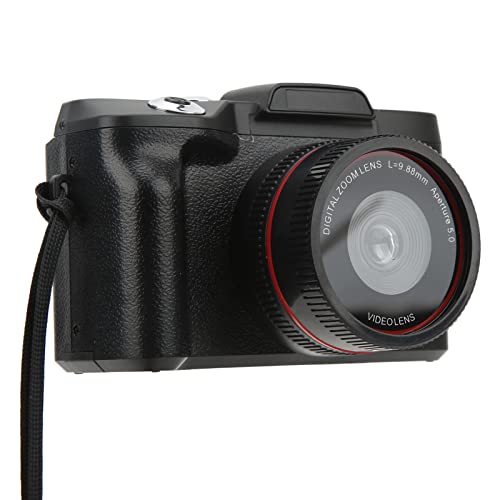 16-MP-Digitalkamera mit 16-fachem Digitalzoom und 2,4-Zoll-180-Grad-Klappbildschirm, 1/4-Zoll-Schraubmontage, Unterstützt Loop von VBESTLIFE
