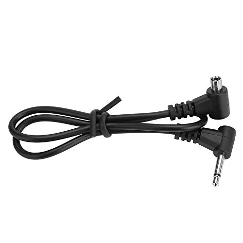 2,5 mm Stecker an Stecker Taschenlampe Speedlite PC Synchronisationskabel,Professionelles 12 Zoll/30cm leichtes 2,5mm Stecker an Stecker PC-Synchronisationskabel, Blitzauslöserkabel von VBESTLIFE