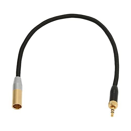3,5 Mm auf -XLR-Kabel, Vergoldetes 3-poliges Stereo-Sound-Adapterkabel für BMPCC, für C70, 24 AWG Vollkupferleiter 3,5 Mm auf -XLR-Kabel, Vergoldetes 3-poliges Stereo-Sound-Adapterkabel für BMPCC, für C70, 24 AWG Vollkupferleiter von VBESTLIFE