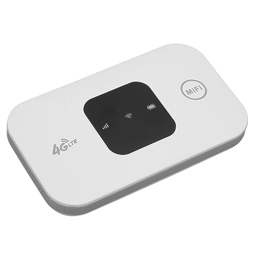4G LTE Mobiler WLAN-Hotspot, Tragbarer 150-Mbps-SIM-Karten-WLAN-Router mit LED-Smart-Screen-Display, für Europa, Asien von VBESTLIFE