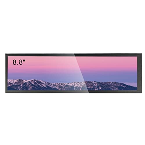 8,8-Zoll-Touchscreen-Monitor, 480 X 1920 -LCD-Display Zweiter Bildschirm für Raspberry Pi 4 3 2 Zero B B+ A, für Xbox, für PS4, PC Laptop TV von VBESTLIFE