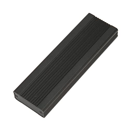 Aluminium M.2 NVME SATA SSD Gehäuse, 10 Gbit/s Externes Gehäuse für 2230 2242 2260 2280 Mm SSD (Schwarz mit TypeC/A/C-Kabel) von VBESTLIFE