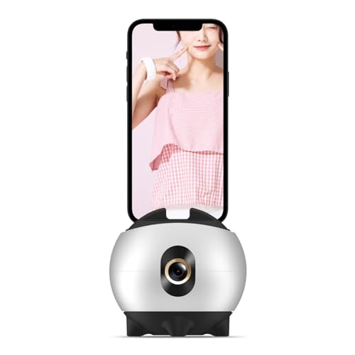 Auto-Face-Tracking-Telefonhalter, 360°-Rotation, Gesichts-Körper-Telefonkamerahalterung, Gestensteuerung, Smart-Shooting-Halterung für Vlog, Streaming Auto-Face-Tracking-Telefonhalter, 360°-Rotation, Gesichts-Körper-Telefonkamerahalterung, Gestensteuerung, Smart-Shooting-Halterung für Vlog, Streaming von VBESTLIFE
