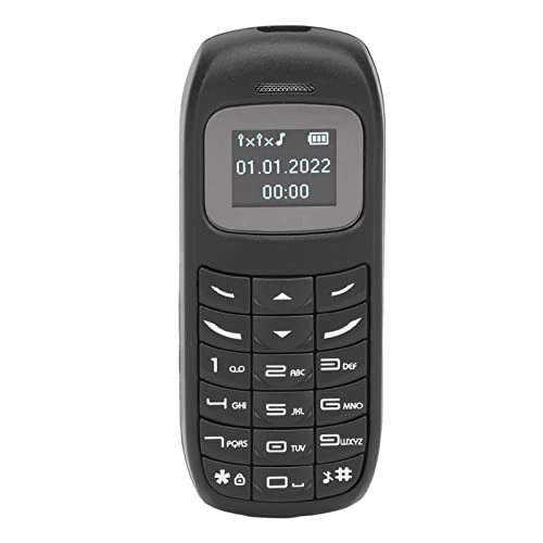 Bluetooth-Telefon, Bluetooth-Handset-Telefon, Dual-SIM-Karte, Dual-Standby, 2G-Handy für ältere Menschen, Studenten (Schwarz) von VBESTLIFE