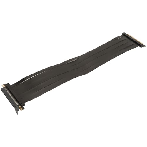 Computer-Grafikkarten-Riser-Kabel, 180 Grad, 50 cm Länge, Plug-and-Play-GPU-Verlängerungskabel PCIE4.0 X16 für RTX3070ti für RX6900XT für B550 von VBESTLIFE