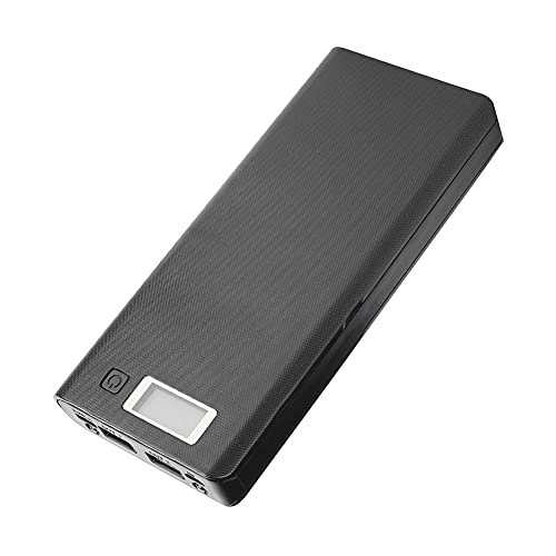 DIY Power Bank Kit, 8X Batteriebox, Typ C und USB Power Bank Shell Case, kein Schweißen (Schwarz) von VBESTLIFE