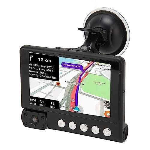 Dashcam, 1080P HD Dashkamera für Autos, Integriertes WiFi-GPS, 4,0-Zoll-Touchscreen, 170° Weitwinkel, Bewegungserkennung, für Autos, LKWs von VBESTLIFE