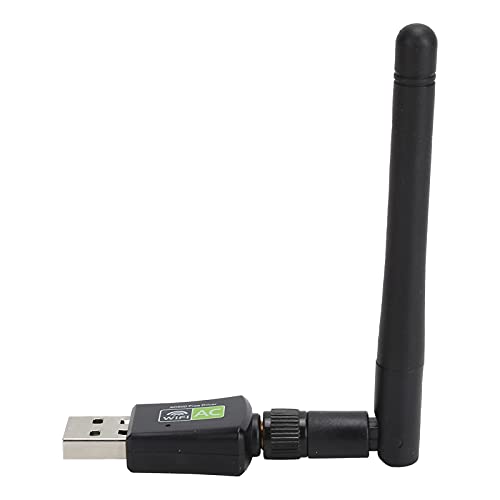 VBESTLIFE Drahtloser Adapter, Plug-and-Play-schwarzer USB-WLAN-Adapter für Laptop-Computer für von VBESTLIFE