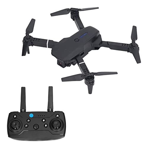 Drohnen mit Kamera für Erwachsene, 4-Achsen-RC-Drohne, Faltbarer RC-Quadrocopter, Spielzeuggeschenke für Jungen und Mädchen, Schweben mit Hoher Positionierung, Dual-Kamera von VBESTLIFE
