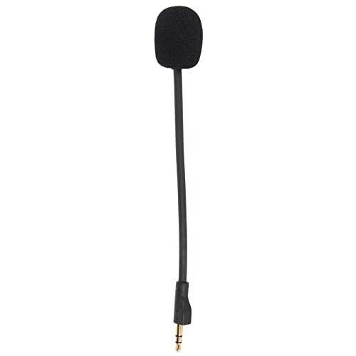 Ersatz-Game-Mic-Mikrofon für G PRO G PRO X, 3,5 Mm Drehbarer Vergoldeter Stecker, Flexibles Abnehmbares Game-Mikrofon von VBESTLIFE