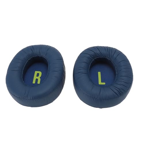 Ersatz-Ohrpolster für JBL JR460NC, Kopfhörer-Ohrpolster, Ohrenschützer mit Hochdichtem Memory-Schaum und Weichem PU-Leder (Blue) von VBESTLIFE
