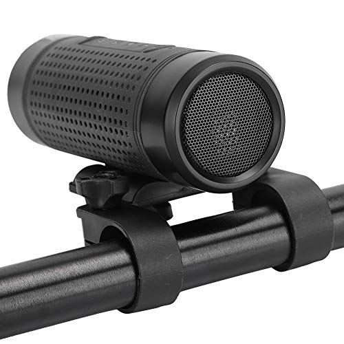 VBESTLIFE Fahrrad Bluetooth Stereo Bass Lautsprecher Radio Reitausrüstung Lautsprecher Taschenlampe Unterstützung Speicherkarte Silikon und Kunststoff von VBESTLIFE