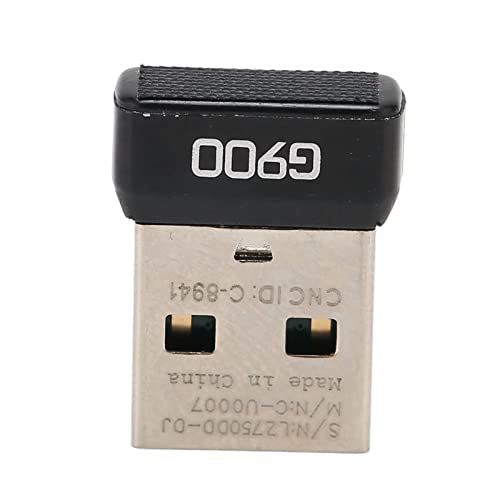 G900 USB-Maus, Kabelloser Empfänger, 2,4 G Kabelloser USB-Dongle, Maus-Empfänger, Adapter, Ersatz, Passend für Logitech G900 Chaos Spectrum Wireless-Maus von VBESTLIFE