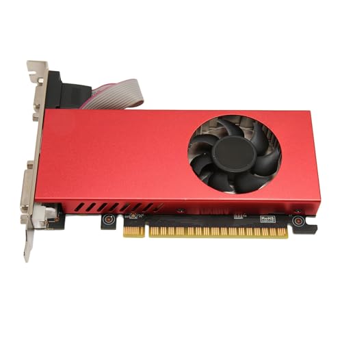 GT740 4 GB Grafikkarte, GDDR5, 128 Bit, PCI Express 3.0 X16, 993/5000 MHz, Desktop-Computer-Gaming-Grafikkarte mit HDMI- und DVI-Anschlüssen von VBESTLIFE