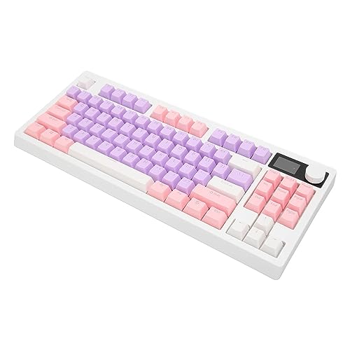 Gaming-Tastatur, 16 Lichteffekte, USB-Kabel, 3 Modi, Mechanische Tastatur, 3000 MAh, Bunte Mechanische Computertastatur von VBESTLIFE