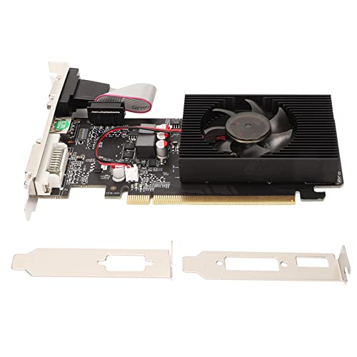 GeForce GT220 1G-Grafikkarte, DDR3, 128 Bit, PCI Express 2.0 X16, 625/2024 MHz, Desktop-Computer-Grafikkarte mit HDMI-, DVI- und VGA-Anschlüssen, VBESTLIFEs0poavg96t von VBESTLIFE