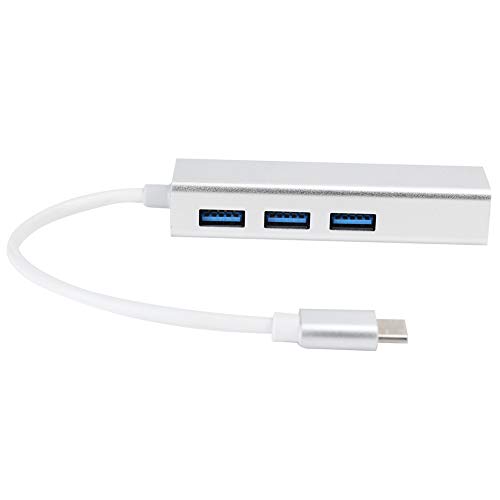 Gigabit-Ethernet-Adapter, Zwei-in-Eins-Multifunktionskonverter, abwärtskompatibel mit USB 2.0/1.1, kompatibel mit Win XP/Vista / win7 / win8 von VBESTLIFE