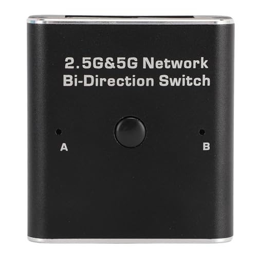 Gigabit-Netzwerk-Umschalter, Passiver Ethernet-Wahlschalter, Eingang zu A- oder B-Netzwerk, Bidirektionaler Manueller Umschalter, kein Strom Erforderlich, RJ45-Netzwerk-Splitter Gigabit-Netzwerk-Umschalter, Passiver Ethernet-Wahlschalter, Eingang zu A- oder B-Netzwerk, Bidirektionaler Manueller Umschalter, kein Strom Erforderlich, RJ45-Netzwerk-Splitter von VBESTLIFE