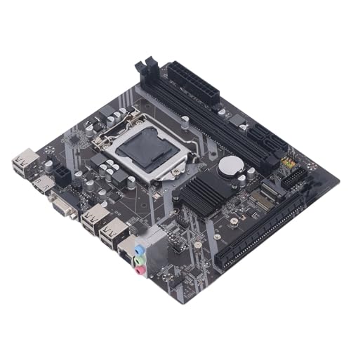 H61 S Gaming-Motherboard, LGA 1155 DDR3 Dual Channel 1066 1333 1600 MHz 16 GB USB2.0 SATA M.2-Schnittstelle PC-Motherboard, für DIY-Computer von VBESTLIFE