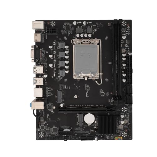 H610 Gaming Motherboard, LGA 1700 64 GB Dual Channel DDR4 Unterstützung XMP Gaming Motherboard, NVME 2.0, PCIe 4.0, HDMI, VGA, für PC DIY Gamer H610 Gaming Motherboard, LGA 1700 64 GB Dual Channel DDR4 Unterstützung XMP Gaming Motherboard, NVME 2.0, PCIe 4.0, HDMI, VGA, für PC DIY Gamer von VBESTLIFE
